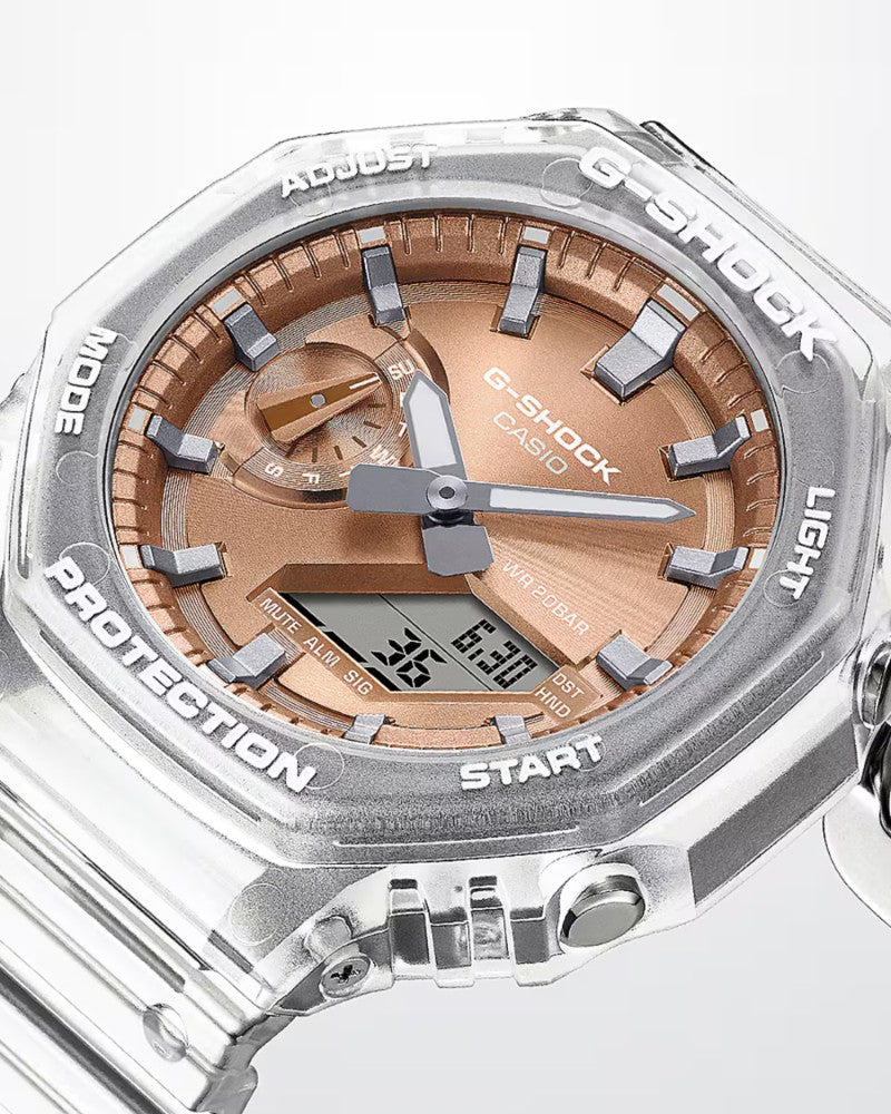G-Shock Bright Metallic Dial Series Watch GA-2100BM-7A5ER